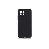 Nezih Case Xiaomi Mi 11 Lite ile Uyumlu Kamera Korumalı Esnek Yumuşak Silikon Kılıf, Siyah