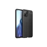 Nezih Case Xiaomi Mi 11 Lite Uyumlu Kılıf, Deri Silikon, Siyah