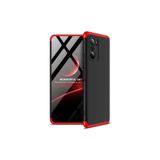 Nezih Case Xiaomi Mi 11i Uyumlu 360 Koruma Silikon Kılıf, Siyah/Kırmızı nzhh2nw134