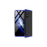 Nezih Case Xiaomi Mi 11i Uyumlu 360 Koruma Silikon Kılıf, Siyah/Mavi