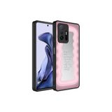 Nezih Case Xiaomi Mi 11T 5G ile Uyumlu Aynalı Desenli Kamera Korumalı Parlak Kapak Kılıf