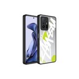 Nezih Case Xiaomi Mi 11T Pro 5G ile Uyumlu Aynalı Desenli Kamera Korumalı Parlak Kapak Kılıf