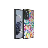 Nezih Case Xiaomi Mi 12T Uyumlu Aynalı Desenli Kamera Korumalı Parlak Kapak Kılıf, Kalp