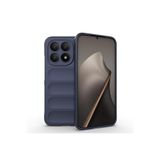 Nezih Case Xiaomi Mi 15T Uyumlu Esnek Oyuklu Arka Yüzey Tasarımlı Silikon Kapak Kılıf, Lacivert