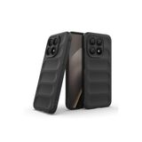 Nezih Case Xiaomi Mi 15T Uyumlu Esnek Oyuklu Arka Yüzey Tasarımlı Silikon Kapak Kılıf, Siyah