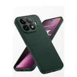Nezih Case Xiaomi Mi 17T Pro ile Uyumlu Kamera Korumalı, Karbon Tasarım, Silikon Kılıf, Koyu Yeşil