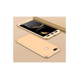 Nezih Case Xiaomi Mi 5x ile Uyumlu Sert Silikon Kılıf, Mat Görünüm, Ultra İnce, Gold