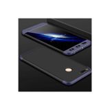 Nezih Case Xiaomi Mi 5x Uyumlu 360 Full Koruma Silikon Kılıf, Siyah/Mavi