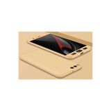 Nezih Case Xiaomi Mi 6 ile Uyumlu Sert Silikon Kılıf, Mat Görünüm, Ultra İnce, Gold