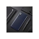 Nezih Case Xiaomi Mi 8 Pro ile Uyumlu Kamera Korumalı, Karbon Tasarım, Silikon Kılıf, Lacivert