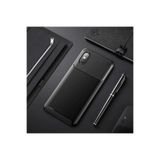 Nezih Case Xiaomi Mi 8 Pro Uyumlu Kamera Korumalı, Karbon Tasarım, Silikon Kılıf, Siyah