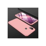 Nezih Case Xiaomi Mi 8 Se ile Uyumlu Sert Silikon Kılıf, Mat Görünüm, Ultra İnce, Rose Gold