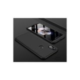 Nezih Case Xiaomi Mi A2 Lite ile Uyumlu Sert Silikon Kılıf, Mat Görünüm, Ultra İnce, Siyah
