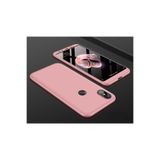 Nezih Case Xiaomi Mi A2 Lite Uyumlu Sert Silikon Kılıf, Mat Görünüm, Ultra İnce, Rose Gold