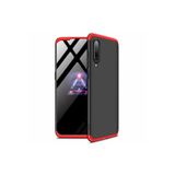 Nezih Case Xiaomi Mi A3 ile Uyumlu Sert Silikon Kılıf, Mat Görünüm Ultra İnce, Siyah/Kırmızı