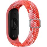 Nezih Case Xiaomi Mi Band 3/4/5/6 Akıllı Bileklik Örgü Kordon Kırmızı