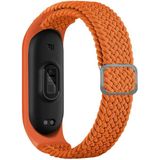 Nezih Case Xiaomi Mi Band 3/4/5/6 Akıllı Bileklik Örgü Kordon Papaya