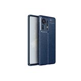 Nezih Case Xiaomi Mi Mix 4 Uyumlu Deri Görünüm Silikon Kılıf, Lacivert