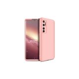 Nezih Case Xiaomi Mi Note 10 Lite ile Uyumlu 360° Full Koruma Silikon Kılıf, Rose Gold