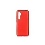 Nezih Case Xiaomi Mi Note 10 Lite Uyumlu Yumuşak Silikon Kılıf, Kırmızı