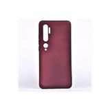 Nezih Case Xiaomi Mi Note 10 Uyumlu Yumuşak Silikon Kılıf, Mürdüm