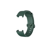 Nezih Case Xiaomi Mi Watch Lite Uyumlu Klasik Kordon Koyu Yeşil