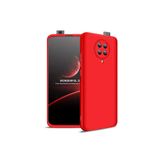 Nezih Case Xiaomi Poco F2 Pro Uyumlu Sert Silikon Kılıf, Mat Görünüm Ultra İnce, Kırmızı