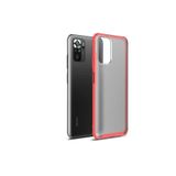 Nezih Case Xiaomi Poco M5S Uyumlu Silikon Kılıf, Pastel Renkli, Kırmızı