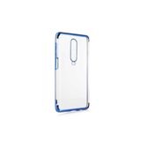Nezih Case Xiaomi Poco X2 Uyumlu Kenarları Mavi Arkası Şeffaf Silikon Kılıf