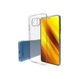 Nezih Case Xiaomi Poco X3 ile Uyumlu Kamera Korumalı Yumuşak Esnek Şeffaf Silikon Kılıf