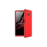 Nezih Case Xiaomi Poco X3 Uyumlu Sert Silikon Kılıf, Mat Görünüm, Ultra İnce, Kırmızı