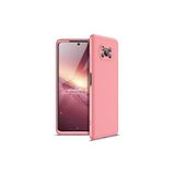 Nezih Case Xiaomi Poco X3 Uyumlu Sert Silikon Kılıf, Mat Görünüm Ultra İnce, Rose Gold
