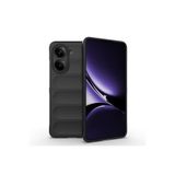 Nezih Case Xiaomi Poco X7 Pro Uyumlu Esnek Oyuklu Arka Yüzey Tasarımlı Silikon Kapak Kılıf, Siyah