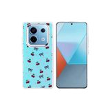 Nezih Case Xiaomi Poco X7 Uyumlu Airbag Tasarımlı Desenli Kapak Kılıf, Kiraz