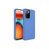 Nezih Case Xiaomi Redmi 10 ile Uyumlu Metal Çerçeve Hassas Buton Tasarımlı Renkli İçi Kadife Kılıf Kapak, Lavender Gray