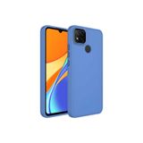 Nezih Case Xiaomi Redmi 10a ile Uyumlu Metal Çerçeve Hassas Buton Tasarımlı Renkli İçi Kadife Kılıf Kapak, Lavender Gray