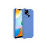 Nezih Case Xiaomi Redmi 10C / Xiaomi Poco C40 Uyumlu Metal Çerçeve ve Buton Tasarımlı Silikon Kapak Kılıf, Lavender Gray