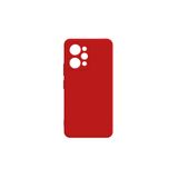 Nezih Case Xiaomi Redmi 12 Uyumlu Kamera Korumalı Mat Renkli Soft Design Silikon Kılıf, Kırmızı