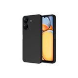 Nezih Case Xiaomi Redmi 13C & Poco C65 ile Uyumlu Kamera Korumalı Kadife İç Yüzeyli Kılıf, Siyah