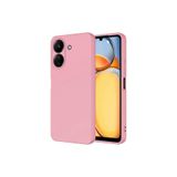 Nezih Case Xiaomi Redmi 13C & Poco C65 ile Uyumlu Kamera Korumalı Lansman Kadife İç Yüzeyli Kılıf, Pembe