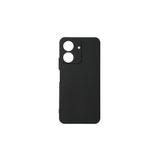 Nezih Case Xiaomi Redmi 13C Uyumlu Kamera Korumalı Mat Renkli Soft Design Esnek Yumuşak Silikon Kılıf, Siyah