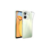 Nezih Case Xiaomi Redmi 13C Uyumlu Yumuşak Esnek Silikon Kılıf, Şeffaf