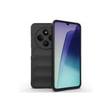 Nezih Case Xiaomi Redmi 14C 4G ile Uyumlu Esnek Oyuklu Arka Yüzey Tasarımlı Silikon Kapak Kılıf, Siyah