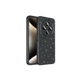 Nezih Case Xiaomi Redmi 14C 4G ile Uyumlu Kamera Korumalı Simli Işıltılı Koton Kılıf, Siyah