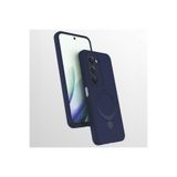 Nezih Case Xiaomi Redmi 15 Uyumlu, İçi Kadife Stand Olabilen Halka Yüzüklü Kılıf, Lacivert