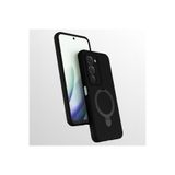 Nezih Case Xiaomi Redmi 15 Uyumlu İçi Kadife Stand Olabilen Halka Yüzüklü Kılıf, Siyah