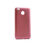 Nezih Case Xiaomi Redmi 4x ile Uyumlu Yumuşak Silikon Kılıf, Rose Gold