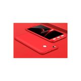 Nezih Case Xiaomi Redmi 4X Uyumlu Sert Silikon Kılıf, Mat Görünüm Ultra İnce, Kırmızı