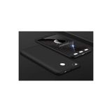 Nezih Case Xiaomi Redmi 4x Uyumlu Sert Silikon Kılıf, Mat Görünüm, Ultra İnce, Siyah
