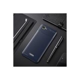 Nezih Case Xiaomi Redmi 6A ile Uyumlu, Kamera Korumalı, Carbon Tasarım, Silikon Kılıf, Lacivert